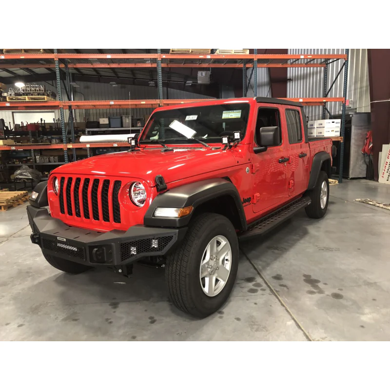Go Rhino Rockline Winch-Ready Full Width Bumper For Jeep Model 331200T - Image 4