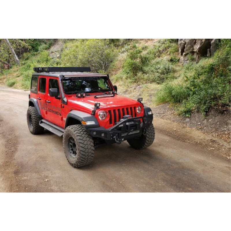 Go Rhino SRM400 58" Long x 52" Wide Fabricated Customizable Steel Basket Roof Rack Model 5934058T - Image 12