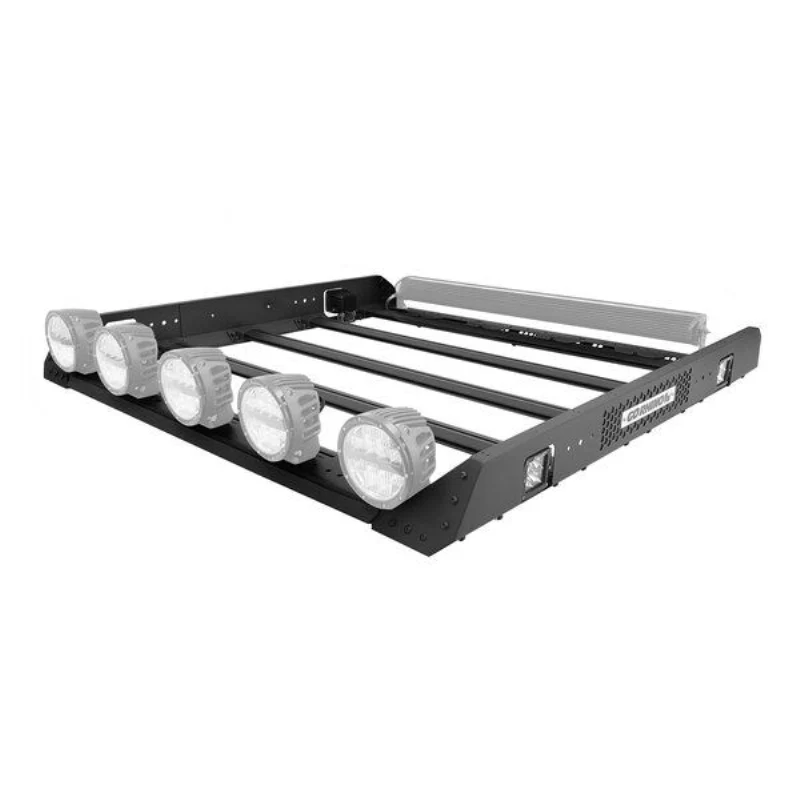 Go Rhino SRM400 58" Long x 52" Wide Fabricated Customizable Steel Basket Roof Rack Model 5934058T - Image 7