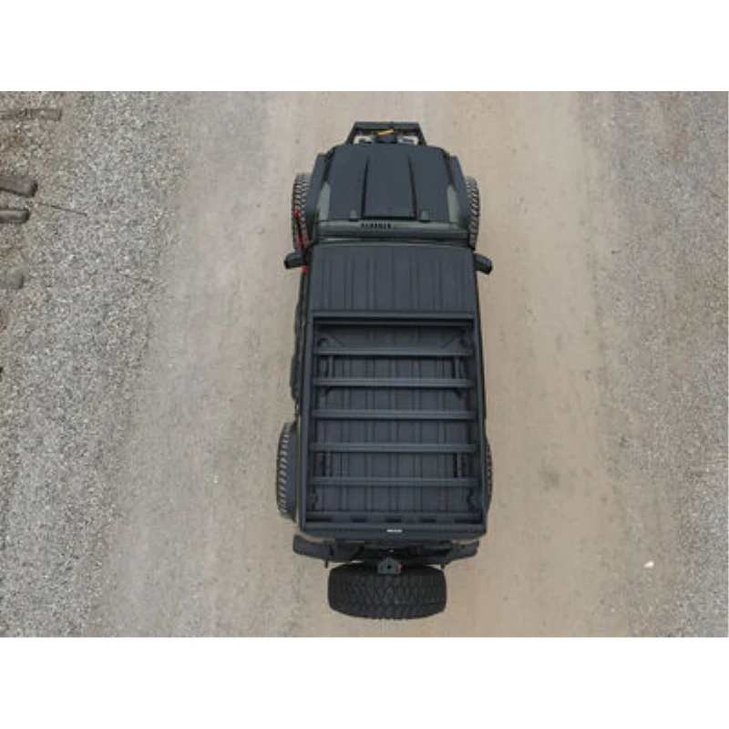 Go Rhino SRM400 68" Long x 52" Wide Fabricated Customizable Steel Basket Roof Rack Model 5934068T - Image 12