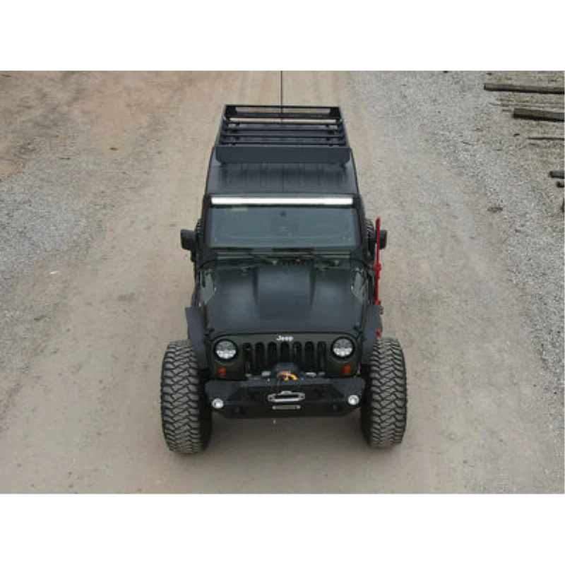 Go Rhino SRM400 68" Long x 52" Wide Fabricated Customizable Steel Basket Roof Rack Model 5934068T - Image 14
