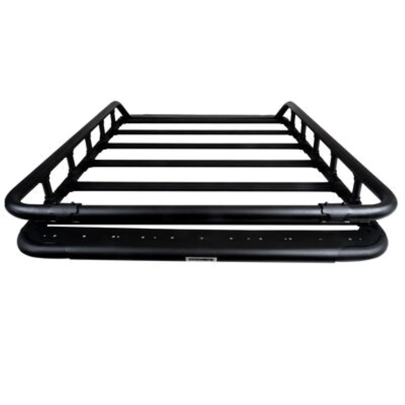 Go Rhino SRM500 65" Long x 52" Wide Flat Platform Roof Rack with Tri Rail Kit Model 5935362T - Image 2
