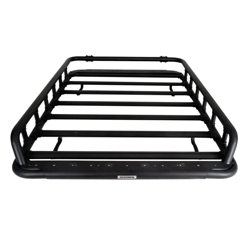 Go Rhino SRM500 75" Long x 52" Wide Flat Platform Roof Rack with Tri Rail Kit Model 5935372T - Image 2