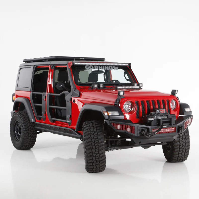Go Rhino Trailline Tube Doors, Front pair for Jeep JL/JLU and JT Model 572601 - Image 13