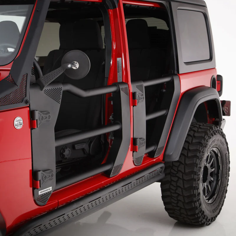 Go Rhino Trailline Tube Doors, Rear pair for Jeep JL/JLU and JT Model 572602 - Image 13