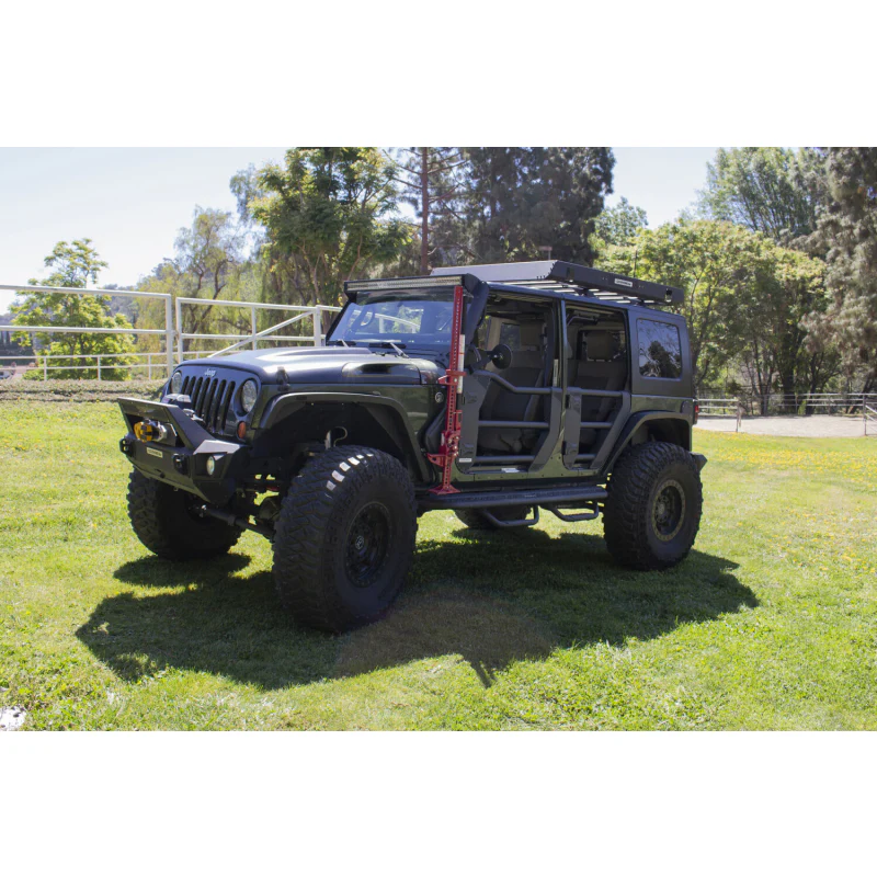 Go Rhino Trailline Tube Doors, Rear pair for Jeep Wrangler JK/JKU Model 572502 - Image 8