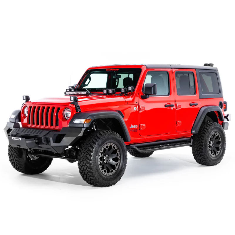 Go Rhino Trailline Winch Ready Front Full Width Bumper For Jeep Model 230121T - Image 4