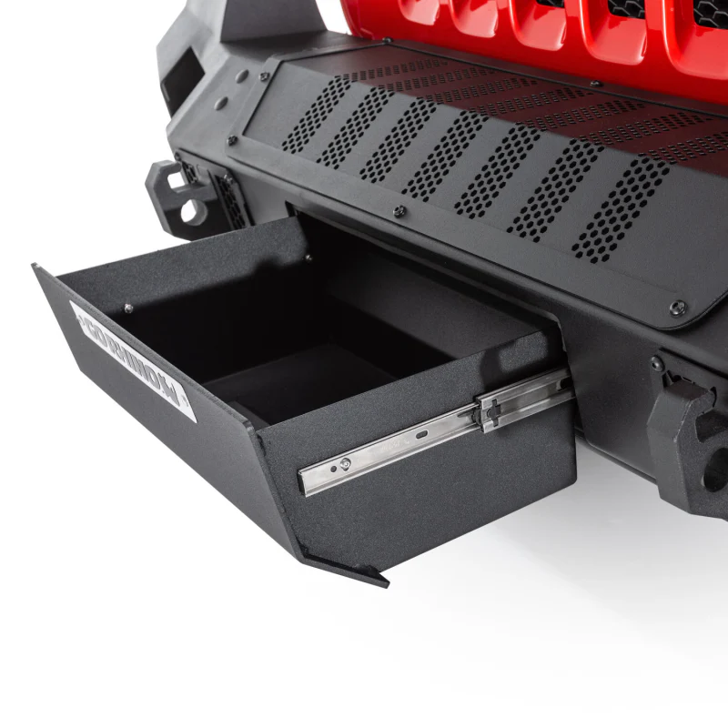 Go Rhino Trailline Winch Ready Front Full Width Bumper For Jeep Model 230121T - Image 5