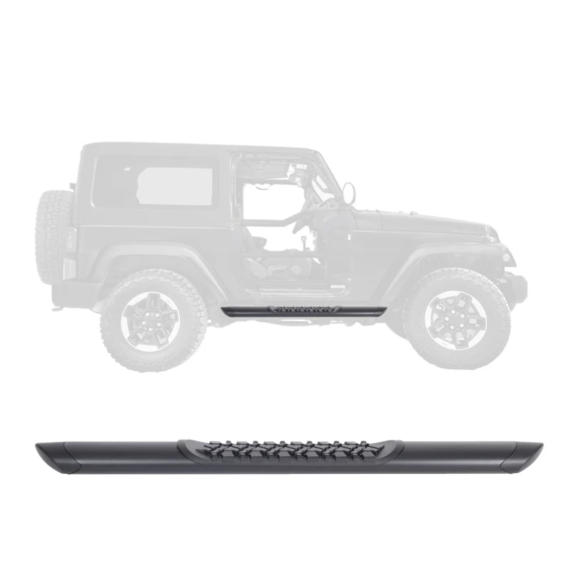 Go Rhino V-Series V3 Aluminum Step Nerf Bars - 52" long - BOARDS ONLY Model V300052T - Image 6