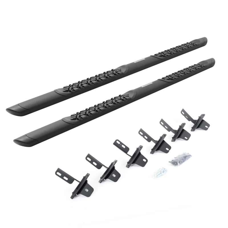 Go Rhino V-Series V3 Aluminum Step Nerf Bars and Mounting Bracket Kit Model V3412974T