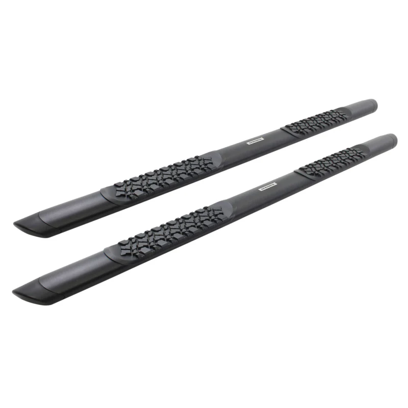Go Rhino V-Series V3 Aluminum Step Nerf Bars and Mounting Brackets Kit Textured Black Model V3430687T - Image 2