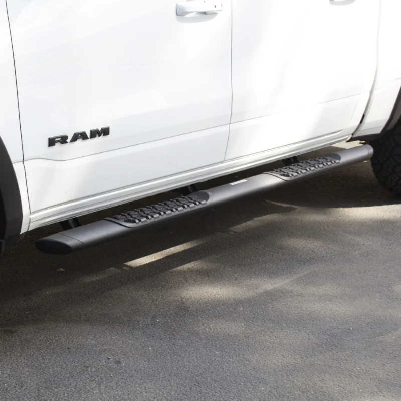 Go Rhino V-Series V3 Aluminum Step Nerf Bars and Mounting Brackets Kit Textured Black Model V3430687T - Image 4