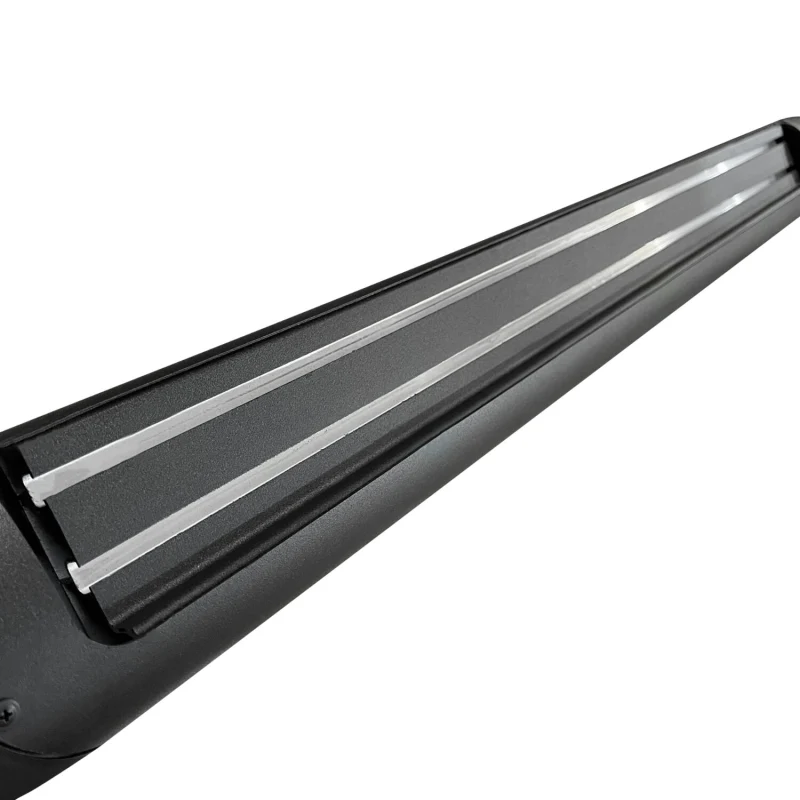 Go Rhino V-Series V3 Aluminum Step Nerf Bars and Mounting Brackets Kit Textured Black Model V3450674T - Image 3