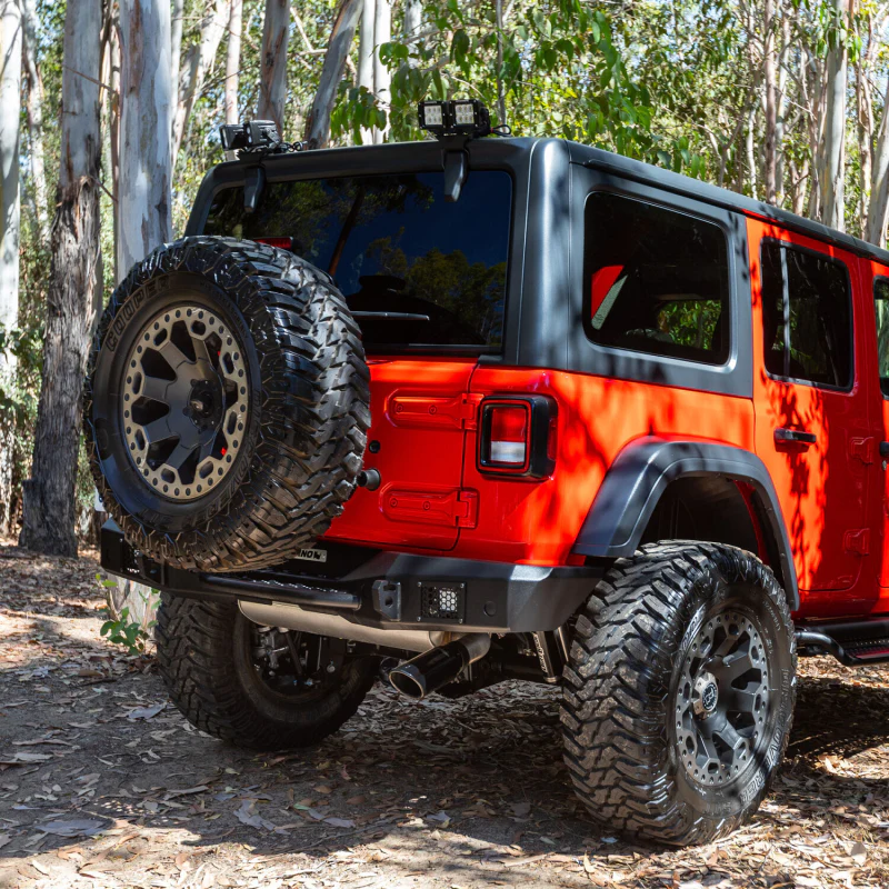 Go Rhino XE Rear Hard Top Light Mounts for Jeep JL/JT Fits two 3x3 LED Cube Lights Model 599502T - Image 6