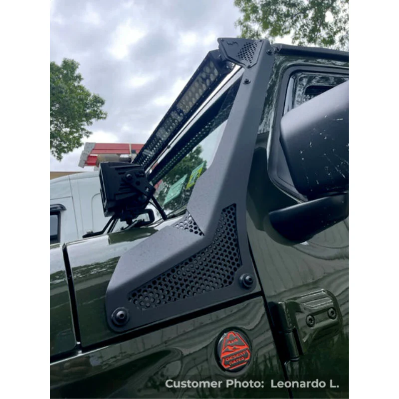 Go Rhino XE Windshield Light Mount for Jeep Wrangler JL/Gladiator JT, fits 50" Light Bar Model 730500T - Image 5