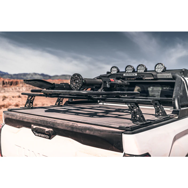Go Rhino XRS Cross Bars  Bed Rail Kit for Full/Mid Sized Trucks W/Tonneau Cover T-Tracks Model 5935015T - Image 7