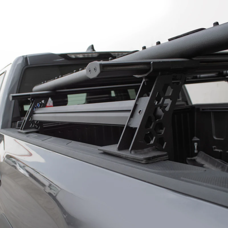 Go Rhino XRS Cross Bars Truck Bed Rail Kit for Full-Sized Trucks without Tonneau Covers Model 5935001T - Image 5