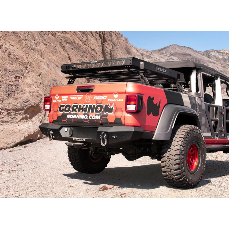Go Rhino XRS Cross Bars - Truck Bed Rail Kit for Mid-Sized Trucks without Tonneau Covers Model 5935000T - Image 15