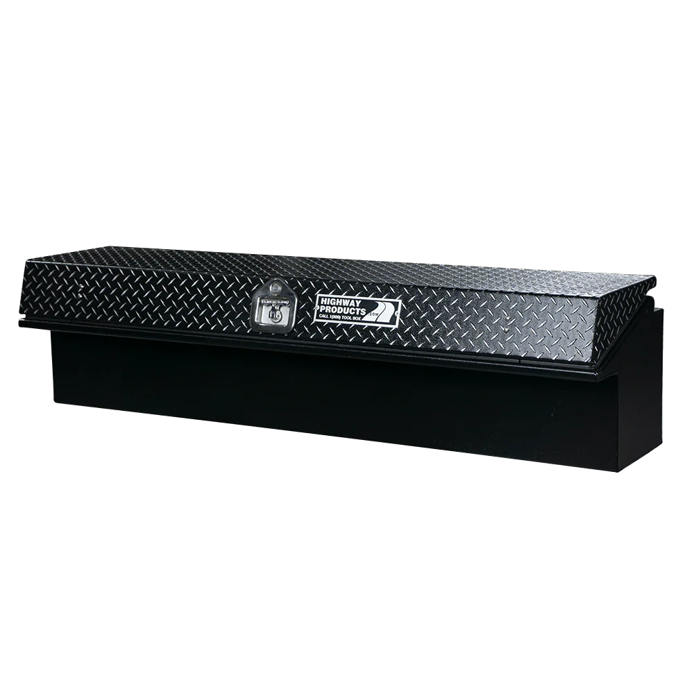 Highway Products 48 X 16 X 16 Side Mount Tool Box With Smooth Black Base Leopard Lid 3712-001-BK62S-ALL