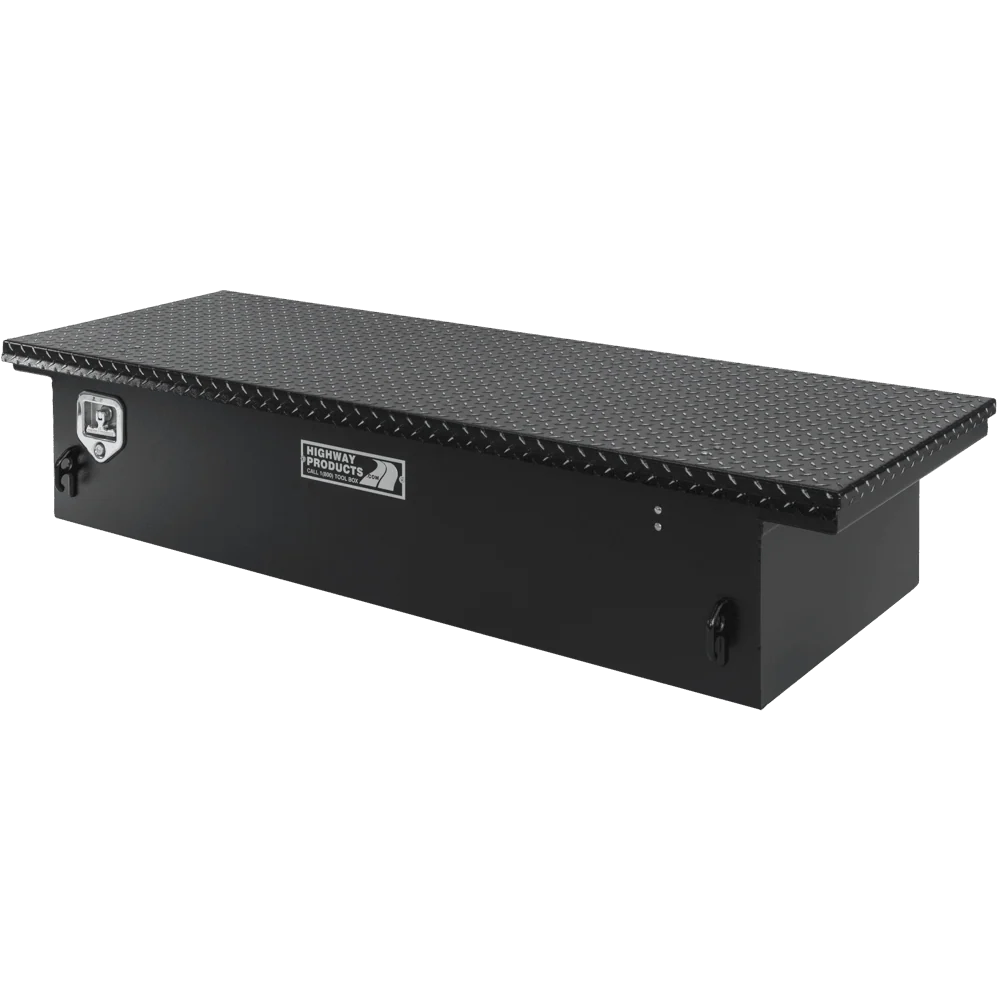 Highway Products 70 X 13.5 X 20 Low Profile Crossover Tool Box With Smooth Black Base Leopard Lid 3312-001-BK62S