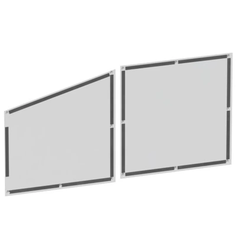 Holman Partition - Poly-Carbonate Panels to Cover Perforations (Use with 40640) Model 40644