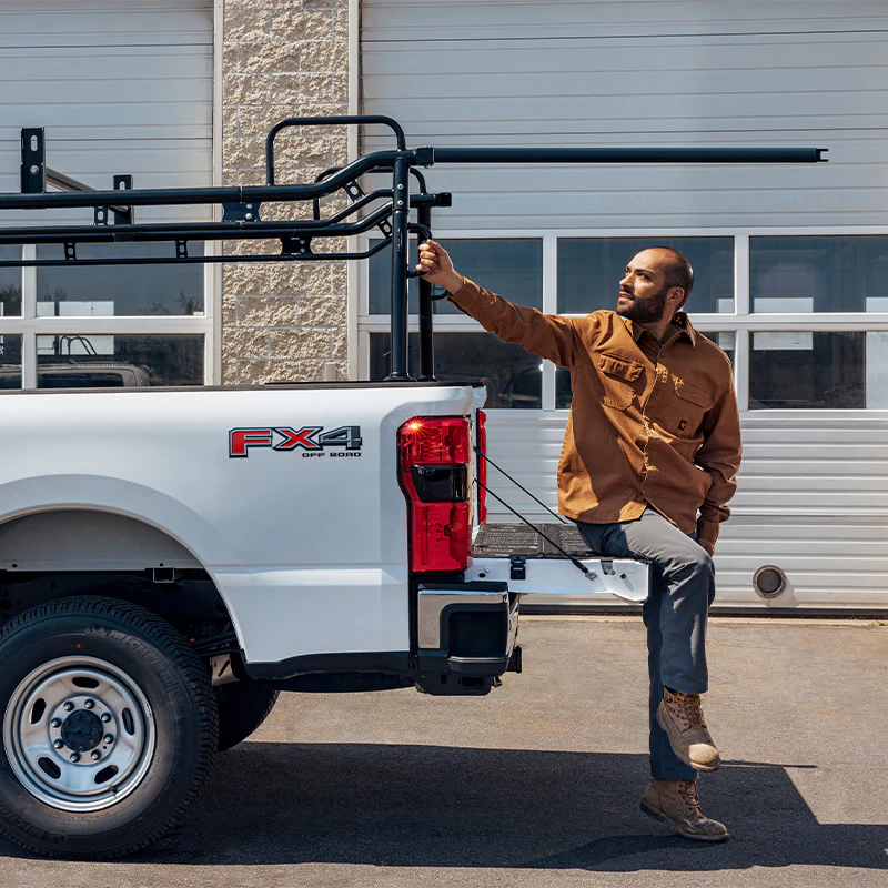 Holman Pro Rack Full Kit - Platform Bodies, Forklift Loadable, 8' Body, Extended Cab Model 2PBF8E - Image 2