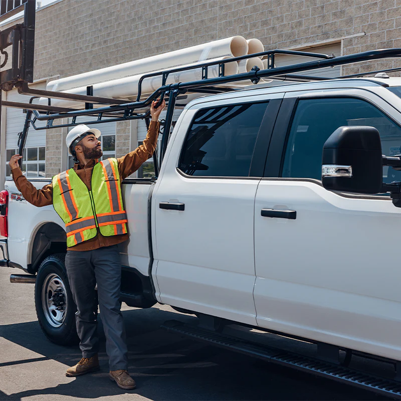 Holman Pro Rack Full Kit - Platform Bodies, Forklift Loadable, 8' Body, Extended Cab Model 2PBF8E - Image 5
