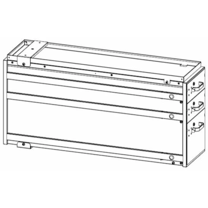 Holman Steel 3 Long Heavy-Duty Drawer Model 40250 - Image 4