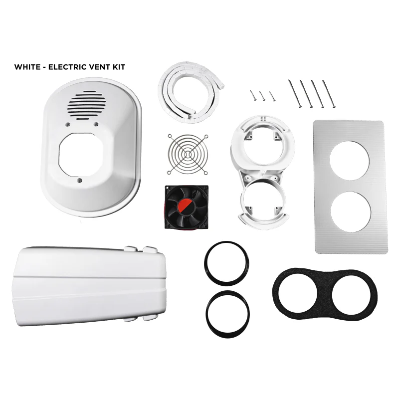 LEGEND VanFan Forced Air Vent Kit - White Model LF-VRV-K1 - Image 2