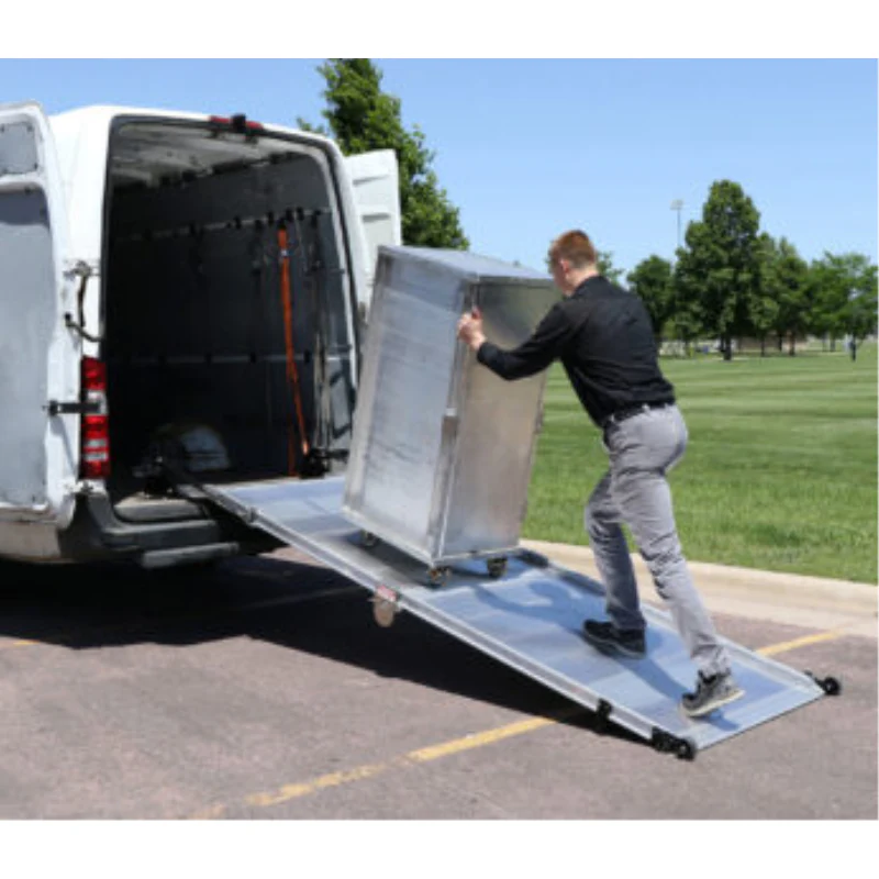 Link Manufacturing LB20 Spring-Assisted Loading Ramp Rear or Side Door Mount 1500 Pound Capacity Model LB20-30-81 - Image 6