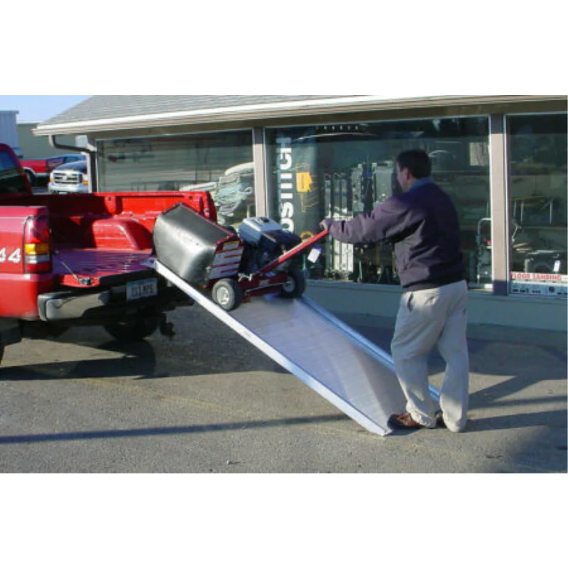 Link Manufacturing LS50 Series Heavy-Duty Portable Aluminum Portable Ramp Straight Design 750 - 1000 Pound Capacity Model LS50-36-81 - Image 3