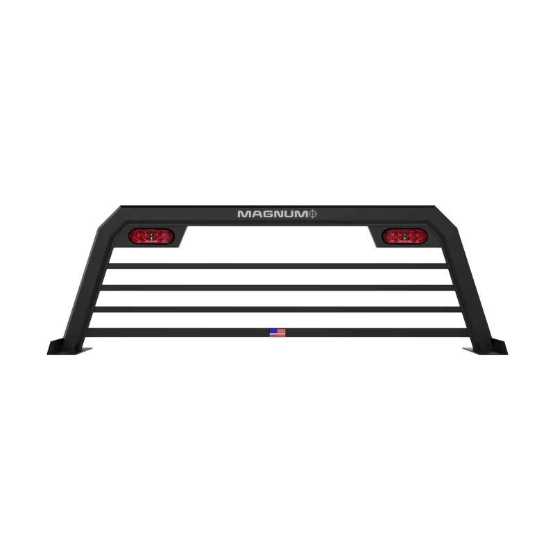 Magnum Truck Racks Headache Rack Sport Regular Bars Matte Black Model 424SPBRK2NB