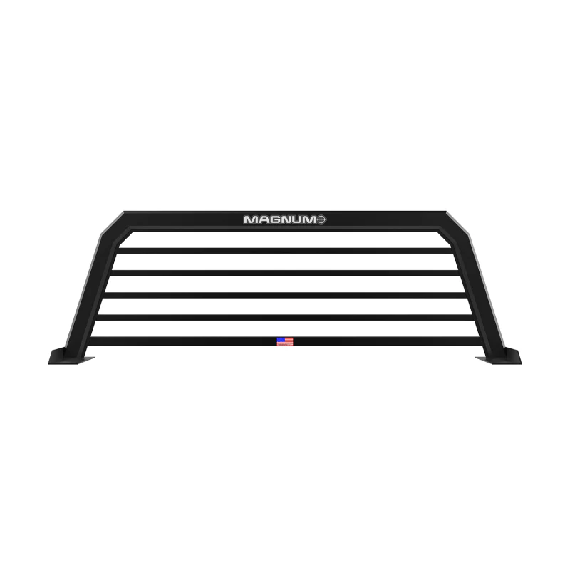 Magnum Truck Racks Headache Rack Standard Regular Bars Matte Black Model 119STBRO2NB