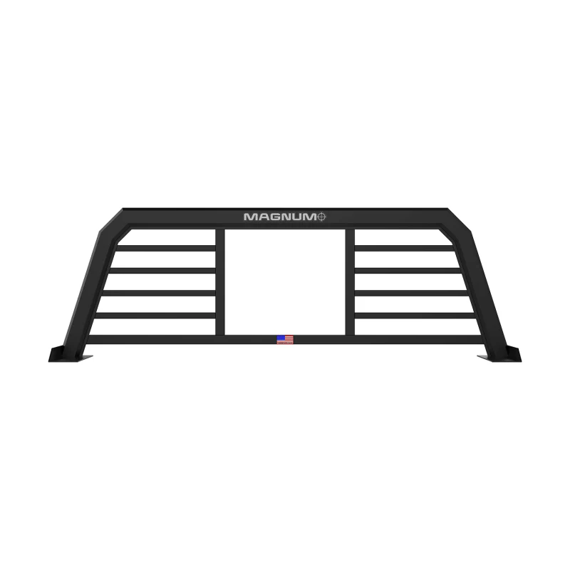 Magnum Truck Racks Headache Rack Standard Window Bars Matte Black Model 424STBRO1NB
