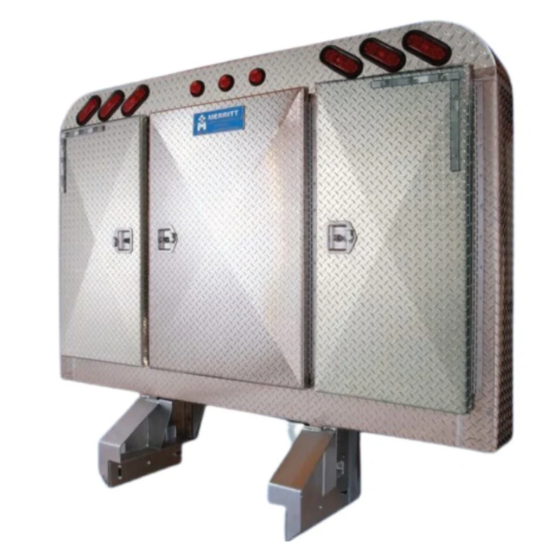 Merritt 68"X84" Northern-Light Cab Rack With Three Door Enclosure and LED Lights Model 3711