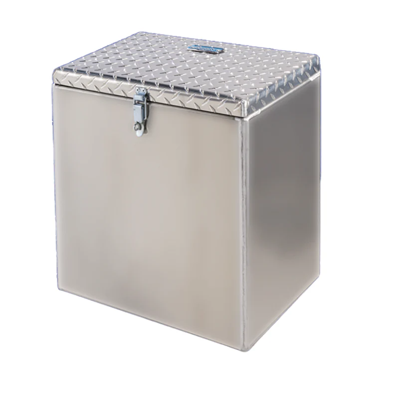 Merritt Side Fairing Box Top-Opening 18 (H) × 12 (D) × 20 (L) In Diamond Plate Door Model 254