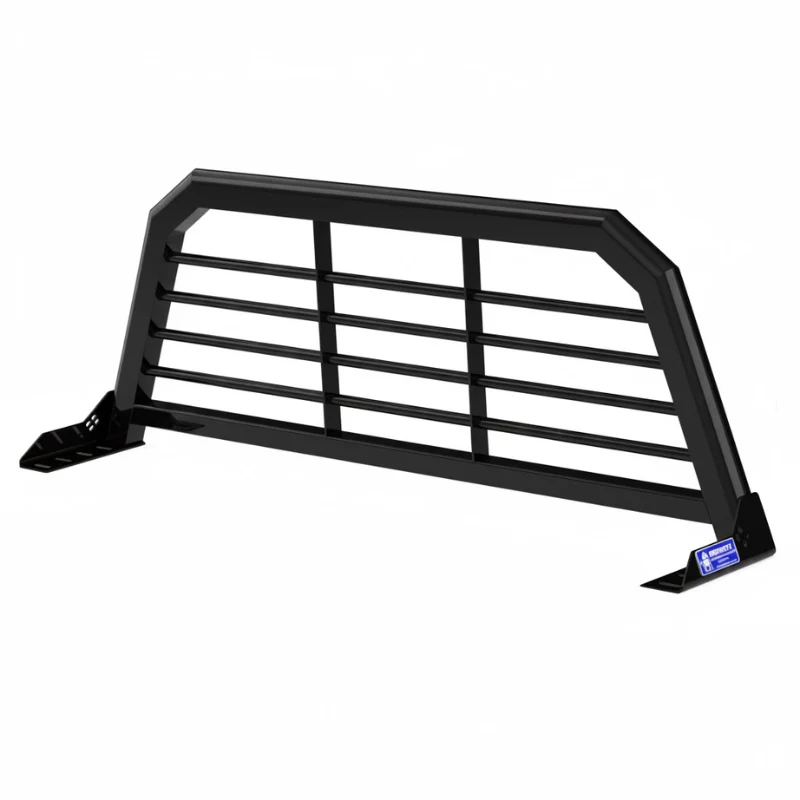 Merritt Gloss Black Aluminum Headache Rack Horizontal Bar Above Cab High Select RAM Ford F-150 Model 720409-133