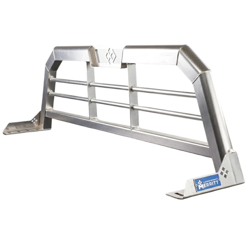 Merritt Headache Rack, Cab High Horizonal Bar, 21" x 70", Bare Metal Model 720231-131
