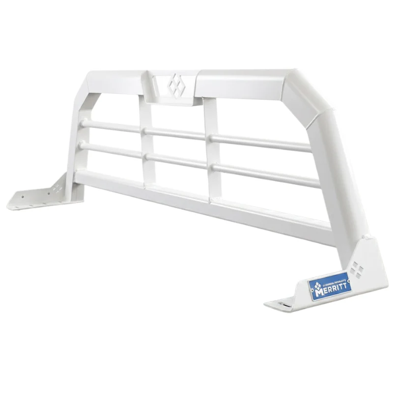 Merritt Headache Rack, Cab High Horizonal Bar, 22" x 73", White Model 720205-245