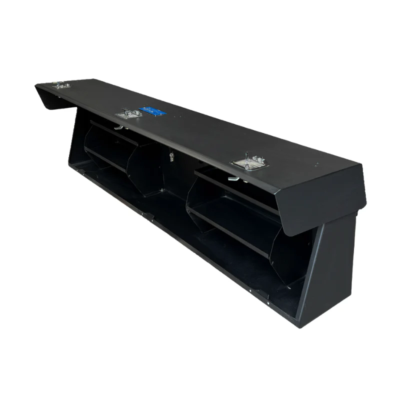 Merritt Top Mount High Side Box, Smooth Door 16″ x 12″ x 60″, Gloss Black Model 710127-223