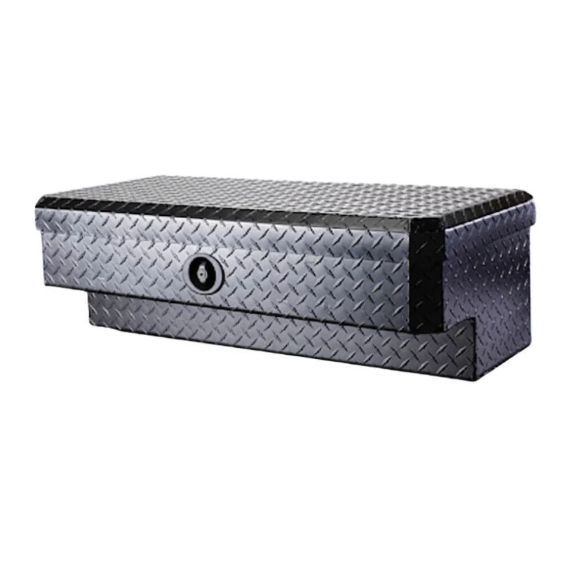 Merritt Side Mount Low Side Box, Diamond Plate Single, 18″ x 16″ x 90″, Gloss Aluminum Model 710525-112