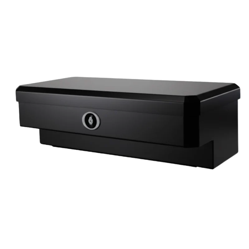 Merritt Side Mount Low Side Box, Smooth Single, 18″ x 16″ x 60″, Satin Black Model 710523-224