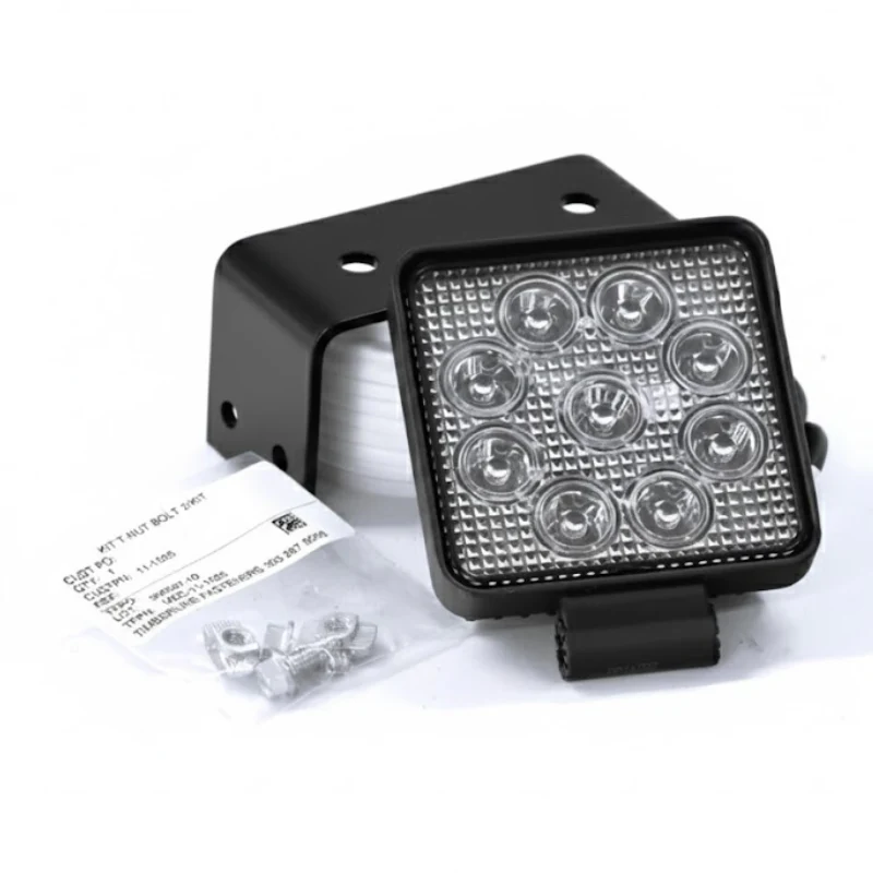 Merritt Puck Light With Bracket Satin Black Model 7255-4