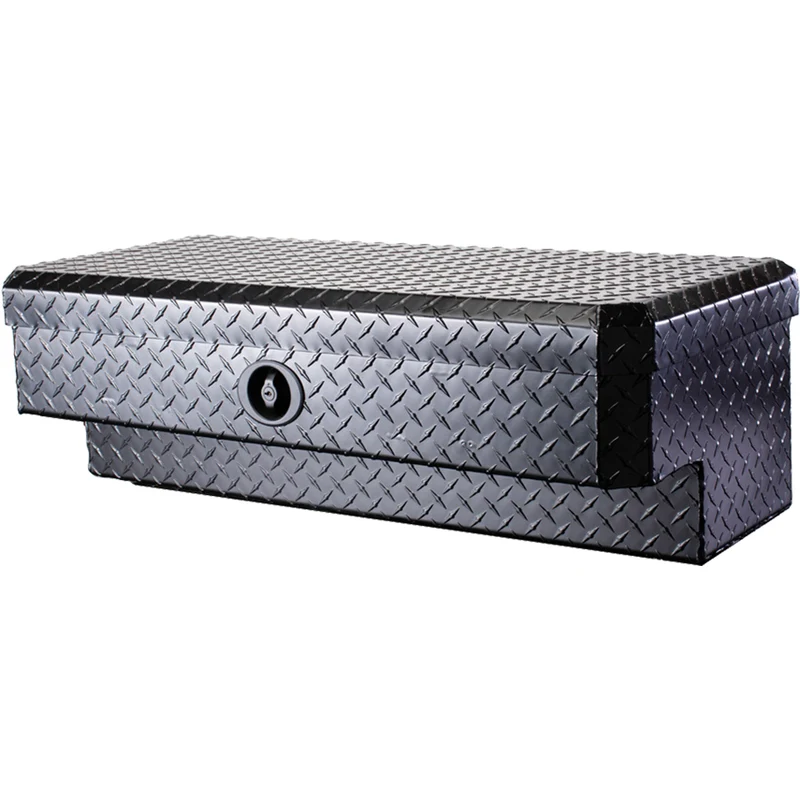 Merritt Side Mount Truck Box 18x16x36 Satin Black Diamond Plate Model 710521-114