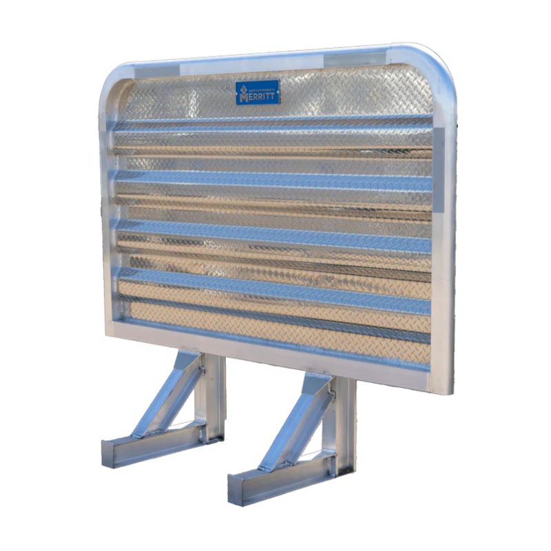 Merritt Standard Cab Rack 68×80, E-Z View Window, 2 24" or 18" Trays, 2 Locking Chain Racks Model 320369C-0005