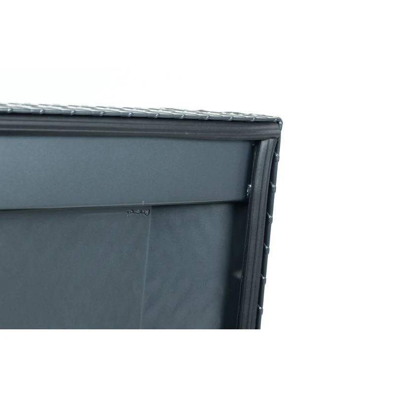 Weather Guard Crossover Tool Box Gray Aluminum Full Size Deep Model 123-6-04 - Image 7