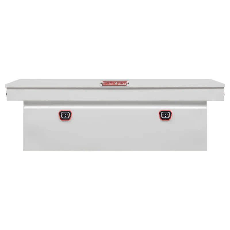 Weather Guard Crossover Tool Box White Steel Full Size Deep Model 128-3-04 - Image 4
