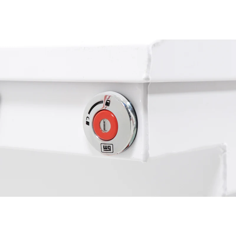 Weather Guard Crossover Tool Box White Steel Full Size Deep Model 128-3-04 - Image 5