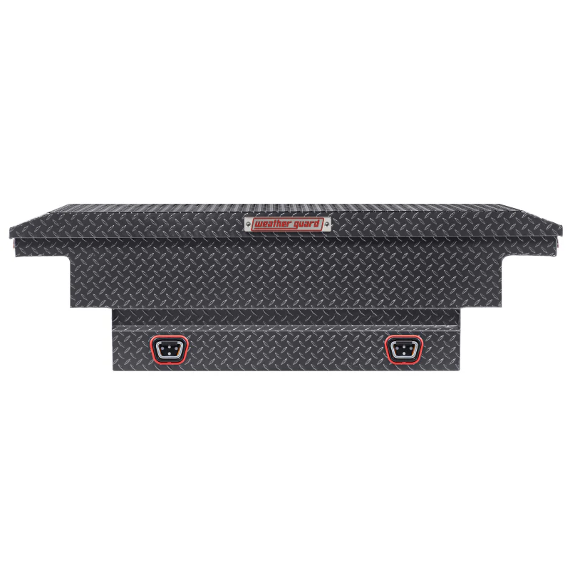 Weather Guard Crossover Tool Box Gray Aluminum Midsize Low Profile Model 131-6-04 - Image 4