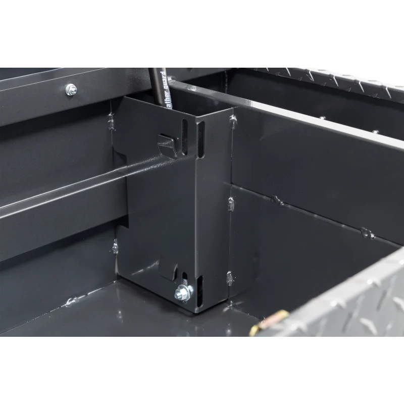 Weather Guard Crossover Tool Box Gray Aluminum Midsize Deep Model 137-6-04 - Image 11